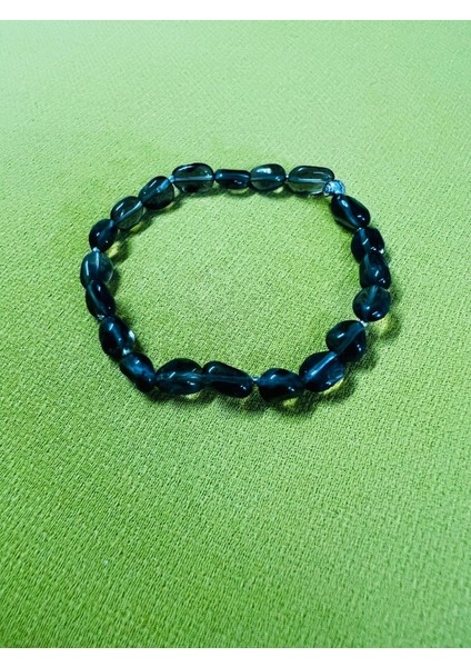 Sertifikalı Dumanlı Kuvars Doğal Taş Şekilsiz Tımbıl Bileklik Aaa Kalite Sürpriz Hediyeli