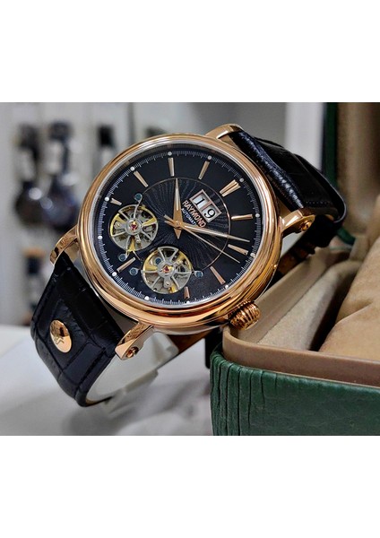 33002-BLACK Otomatik Erkek Kol Saati