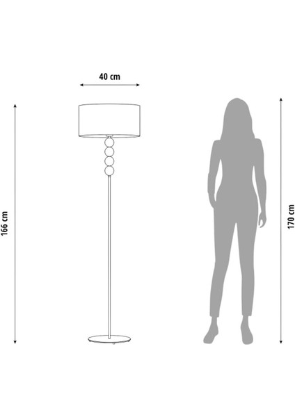 Modern siyah metal lambader, tek ayaklı, yüksekliği 151-200 cm, şık ve dayanıklı tasarım modelleri