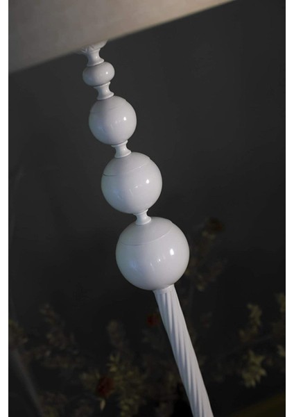 Modern metal üçlü küre lambader, pembe renk, yüksekliği 151-200 cm fiyatları