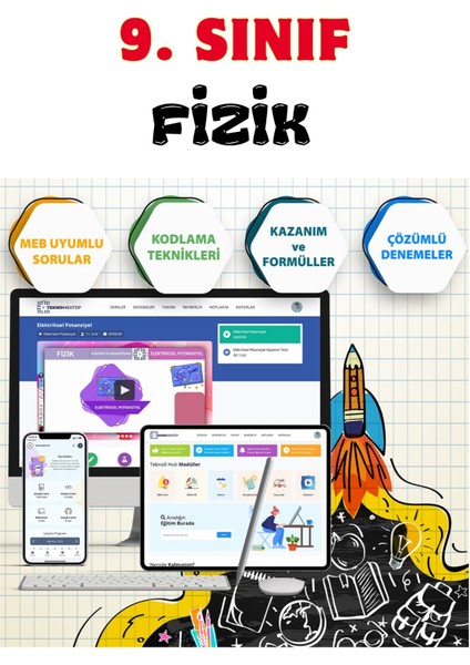 9. Sınıf Fizik Online Görüntülü Eğitim Seti