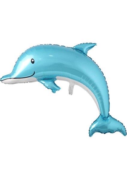 Mavi Yunus Folyo Balon 116X83 cm