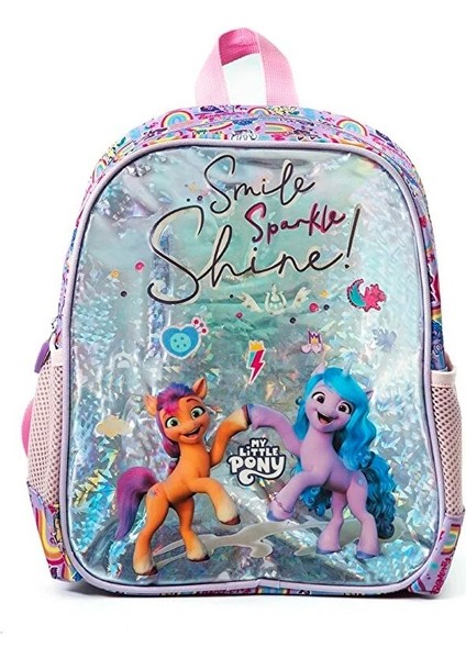 My Little Pony Smile Spankle Shine Anaokul Çantası ve Beslenme Çantası