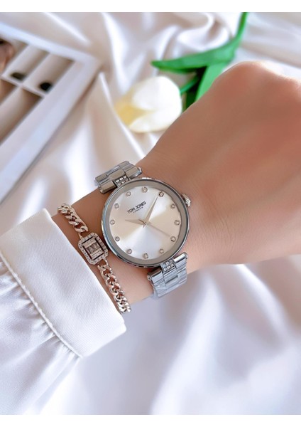 Çelik Kordon Kararma Renk Atma Yapmaz 3 Atm Suya Dayanıklı Kadın Kol Saati BTJ.1.2171.01 fiyatları