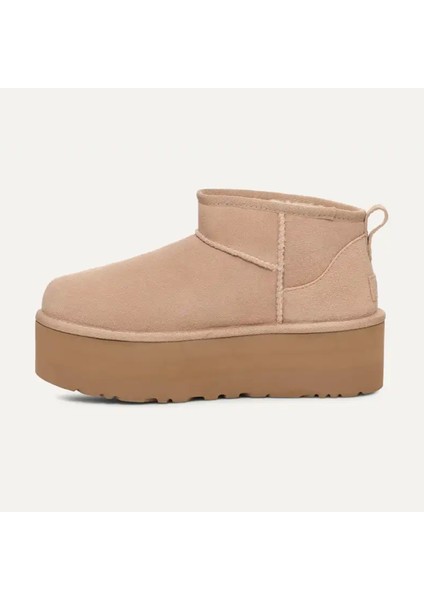 Kadın Bot 1135092 Ugg W Classıc Ultra Mını Platform Sand modelleri