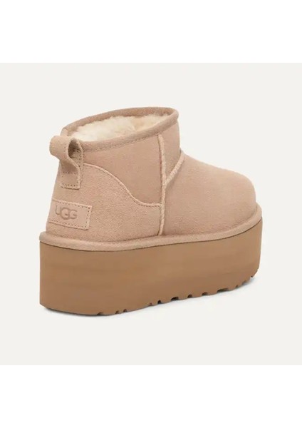 Kadın Bot 1135092 Ugg W Classıc Ultra Mını Platform Sand fırsatları