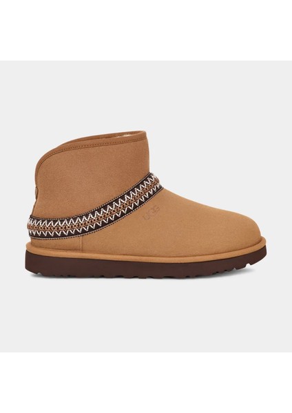 Kadın Bot 1158262 Ugg W Classıc Mını Crescent Chestnut (Taba)