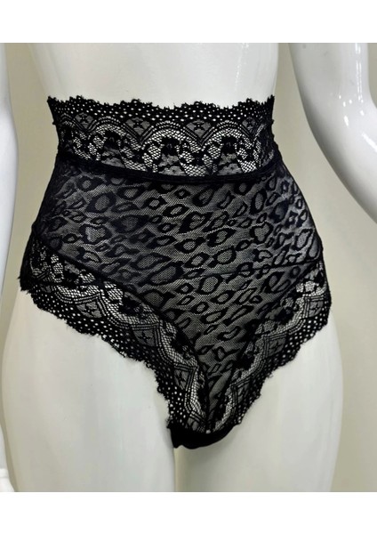 Siyah Dantelli Yüksek Bel Külot venüs-K1013 fiyatları