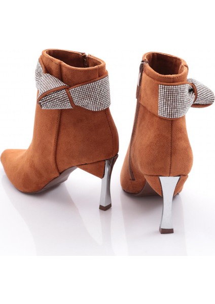 K100-22K Kadin Silver Taşli Topuklu Bot modelleri