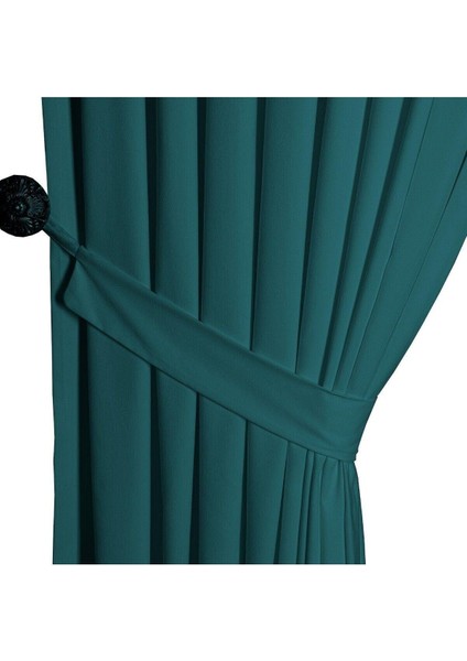 Petrol Ada Fon Perde Normal Pile 1'e 2,5 Pile modelleri