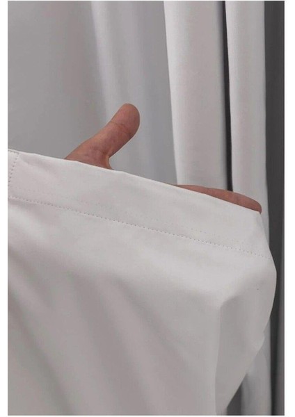 Beyaz Blackout Karartma Fon Perde Güneşlik Pilesiz Extraforlu Düz Dikim indirimleri