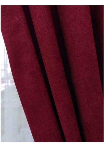 Bordo Ada Fon Perde Normal Pile 1'e 2,5 Pile indirimleri