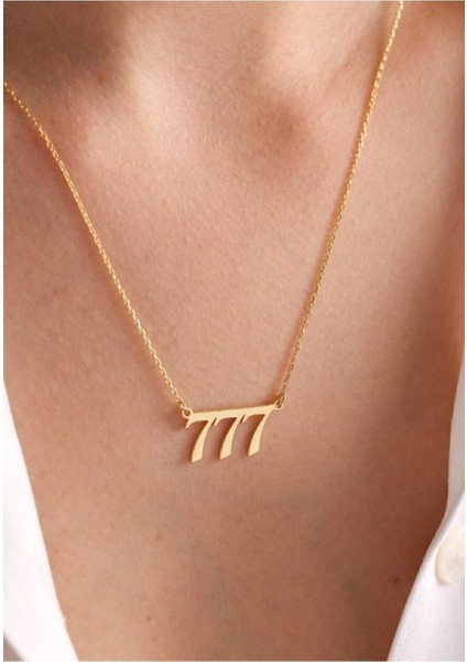 Altın 777 Melek Sayıları 925 Ayar Gümüş Üzeri Altın Kaplama 925 Ayar Doğal Taş fiyatları