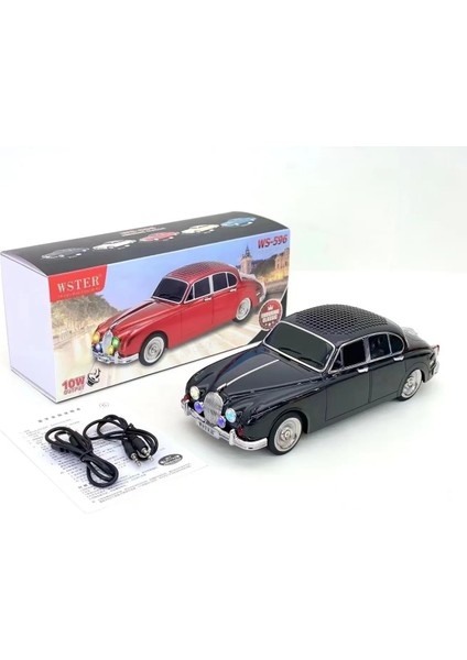 WS-596BT Jaguar Mark Iı 1967 Model 10W Bluetooth Hoparlör