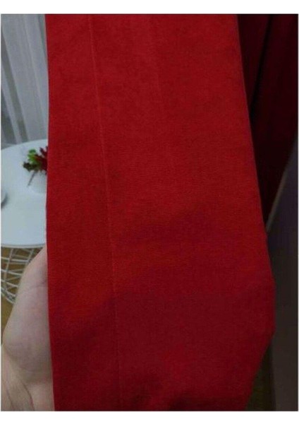 Kırmızı Ada Fon Perde Sık Pile 1'e 3 Pile indirimleri