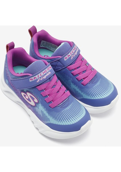 Flicker Flash - Light Takeover Büyük Kız Çocuk Mor Spor Ayakkabı 303704L Lvmt fırsatları