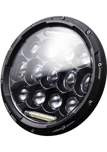 Araba Motosiklet LED Far 200W 6000K IP67 1 Adet 7 inç (Yurt Dışından)