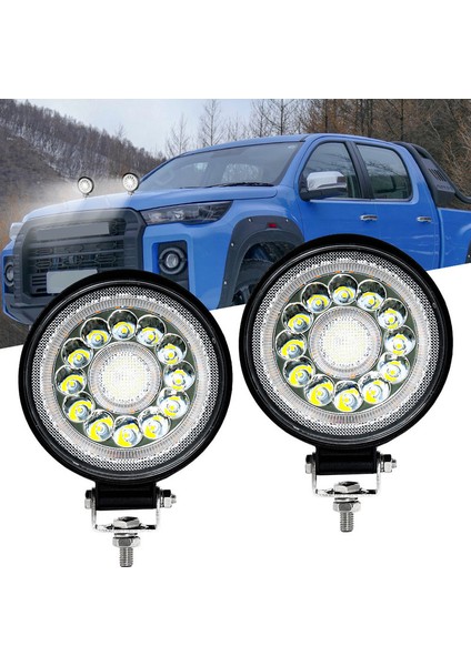LED Çalışma Işığı Çubukları 160 W 16000LM 2 Adet 4 Inç (Yurt Dışından) fırsatları