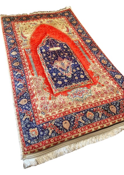 Sajda Mirage 3 CM Kalın Süngerli Seccade Kabartmalı Diz Ağrıtmaz Namazlık - 70x120 cm