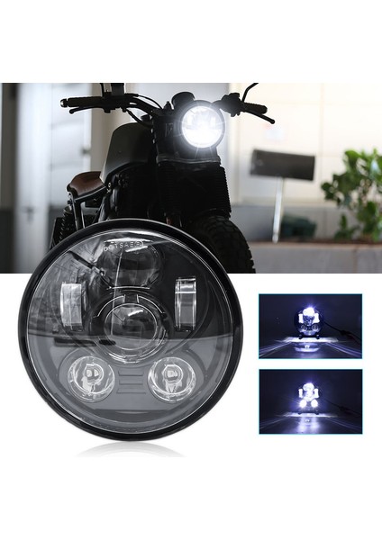 Motosiklet LED Far 5-3/4'' 5.75 Inç (Yurt Dışından)