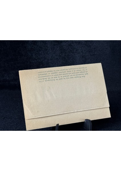 Ingiliz Sömürge Leeward Islands Antiye Halfpenny 19.-20.yüzyıl Gazete Sarma Kağıdı Newspaper Wrapper modelleri