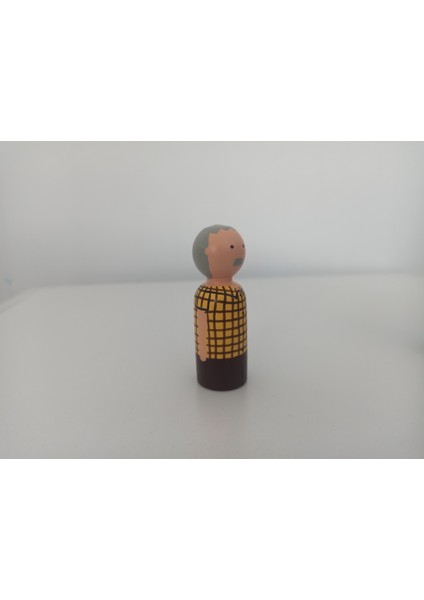 Ahşap Boyalı Peg Bebekler- Eğlenceli Renkli Pegdoll