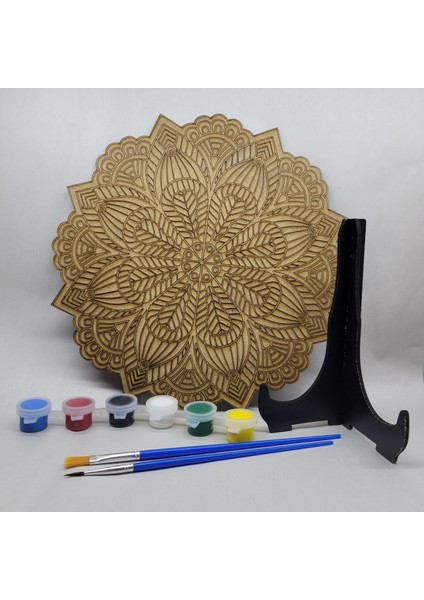 Ahşap Boyama Seti "MODEL97, 23CM*23CM"