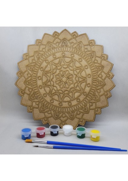 Ahşap Boyama Seti "MODEL98 ,23CM*23CM" fiyatları