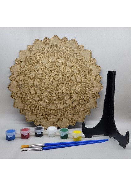 Ahşap Boyama Seti "MODEL98 ,23CM*23CM" modelleri