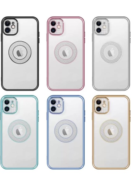 Apple iPhone 11 Kılıf Kamera Korumalı Logo Gösteren Yumuşak Butonlu Esta Kapak fırsatları