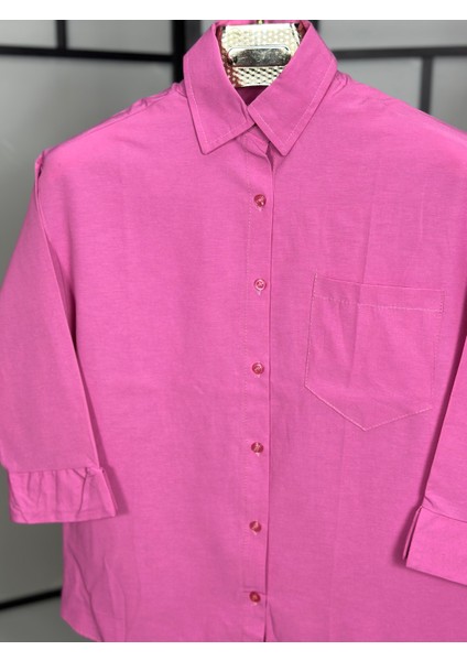 Kısa Truvakar Kol Oversize Kadın Gömlek fiyatları