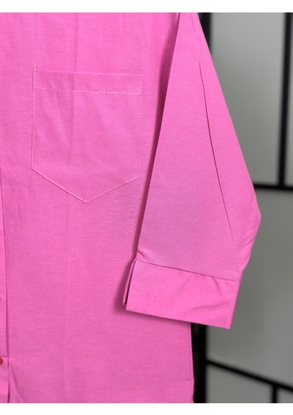 Kısa Truvakar Kol Oversize Kadın Gömlek modelleri