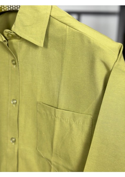 Kısa Truvakar Kol Oversize Kadın Gömlek modelleri