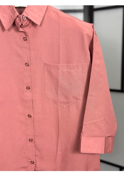 Kısa Truvakar Kol Oversize Kadın Gömlek fiyatları