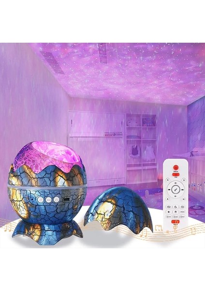 Dekoratif Çatlak Dinozor Yumurtası Ses Hoparlörü ve Gece Lambası fırsatları