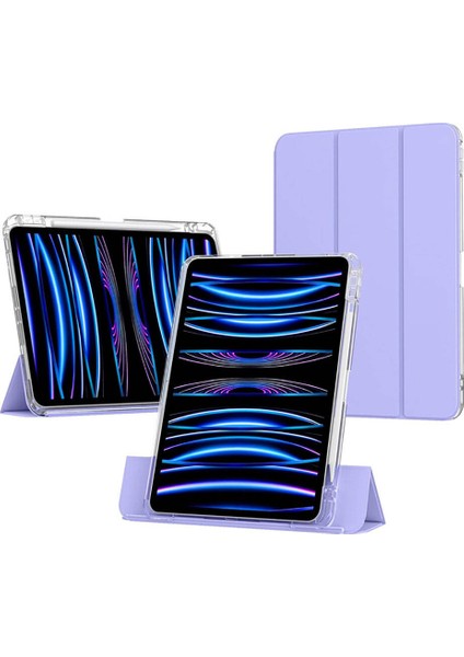 ​apple iPad Air 11 2024 Kılıf Magnetik Ayrılabilen Airbagli Zore Sliding Tablet Kılıfı-Siyah fırsatları