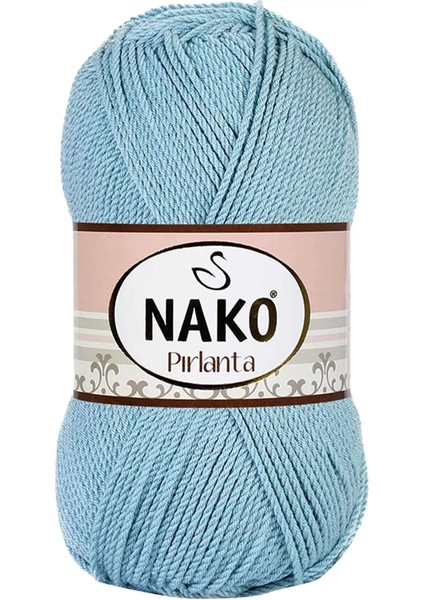1 Adet Pırlanta Amigurumi El Örgü Ipi Yünü Azur 10482
