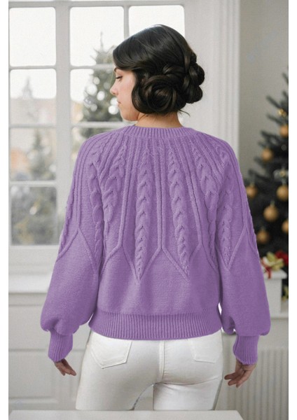 Saç Örgülü Bisiklet Yaka Italyan Kol Triko Kazak fiyatları