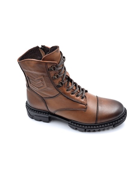 M14032 Deri Antik Taba Erkek Postal Bot