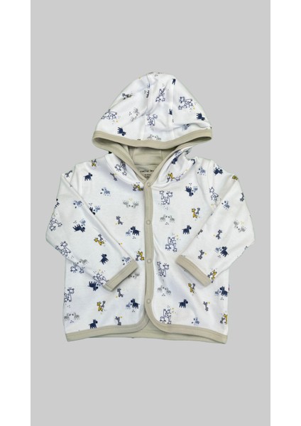 Organik Kapüşonlu Sweatshirt