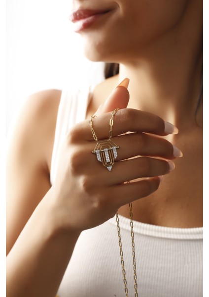 925 Ayar Çavuş Tasarım Gümüş Kolye