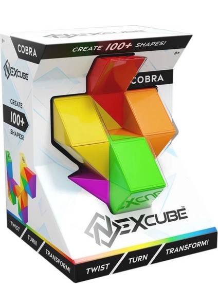 Nessiworld 5129 Nex Cube Kobra 3D Puzzle -Başeltoys