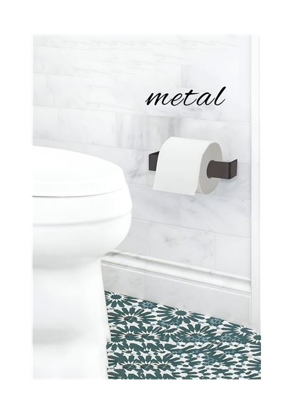 Tuvalet Kağıdı Tutucu Metal Delmeden Yapışkanlı