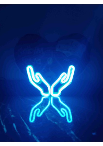 Neon LED Işıklı Dua Eller fiyatları