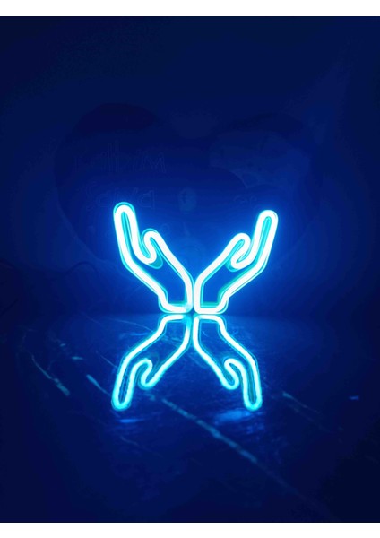 Neon LED Işıklı Dua Eller fırsatları
