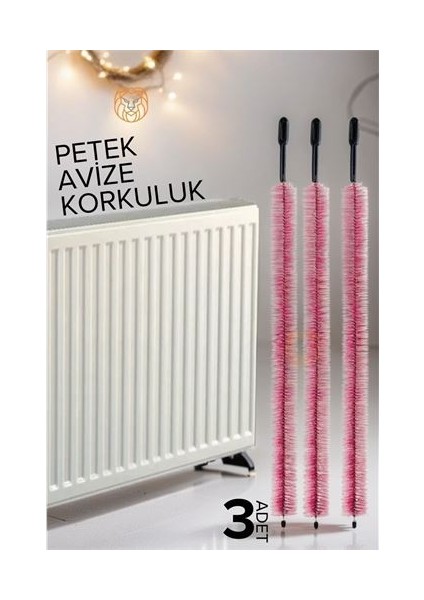 Kalorifer Petek Temizleme Fırçası 3 Adet