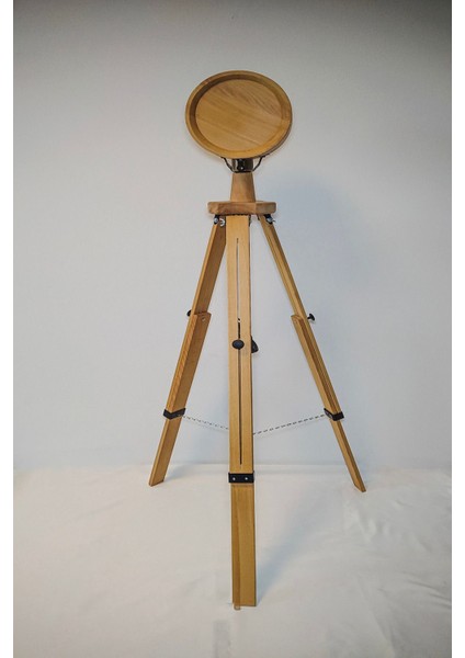 Retro Vitrini Tripod Lambaderler Ahşap El Yapımı Ayaklı Ayarlanabilir Aydınlatma Lambader. Ahşap E27 1 151-200 Ka