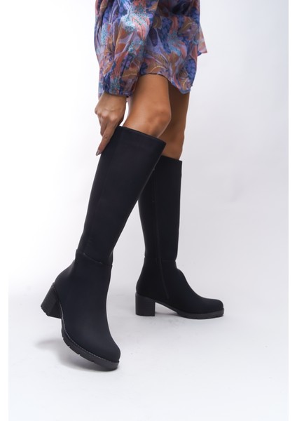 Hioverra Kadın Topuklu Çizme 0012745 fırsatları