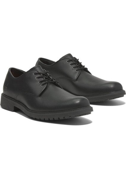 Deri Siyah Erkek Günlük Ayakkabı Stormbucks Lace Up Waterproof Shoe fırsatları