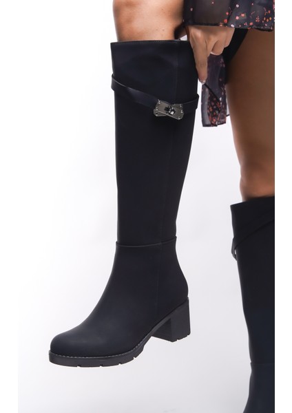 Jacmylla Kadın Kilit Detaylı Çizme 0012777 indirimleri